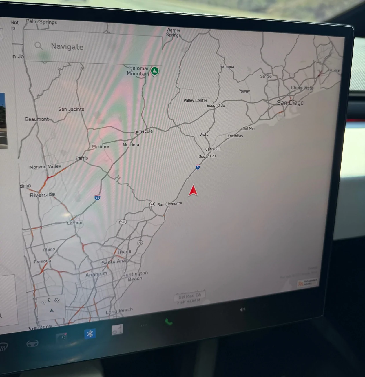 Tesla Cybertruck GPS Location Way Off IMG_8797