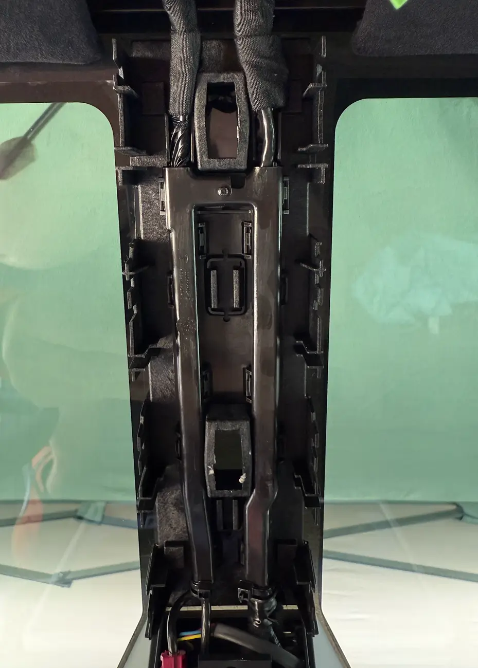 Tesla Cybertruck Fix for loose overhead console assembly (where magnetic sunvisors attach) 1758145294670-r2