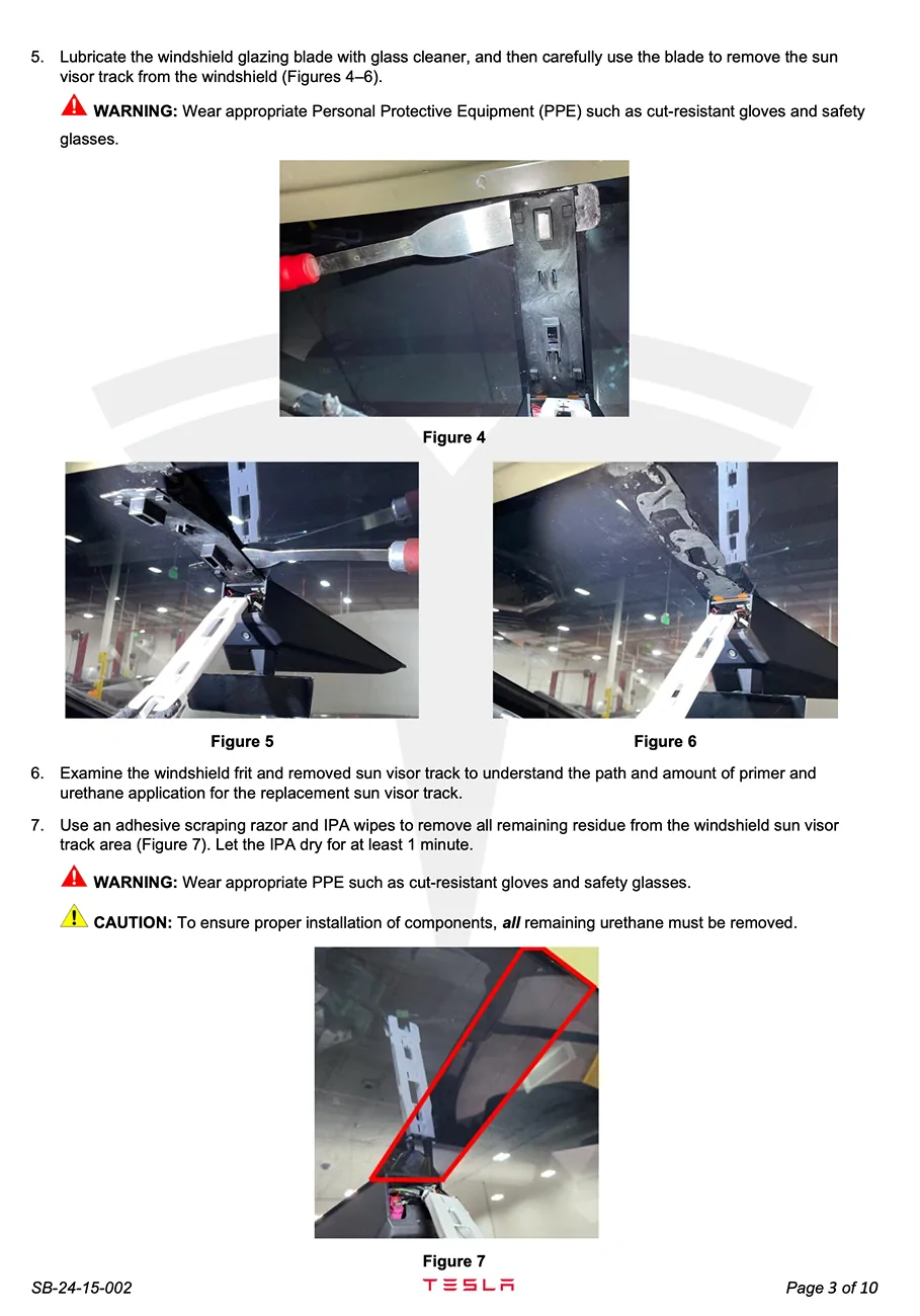 Tesla Cybertruck Fix for loose overhead console assembly (where magnetic sunvisors attach) Screenshot 2025-09-18 at 9.35.31 AM
