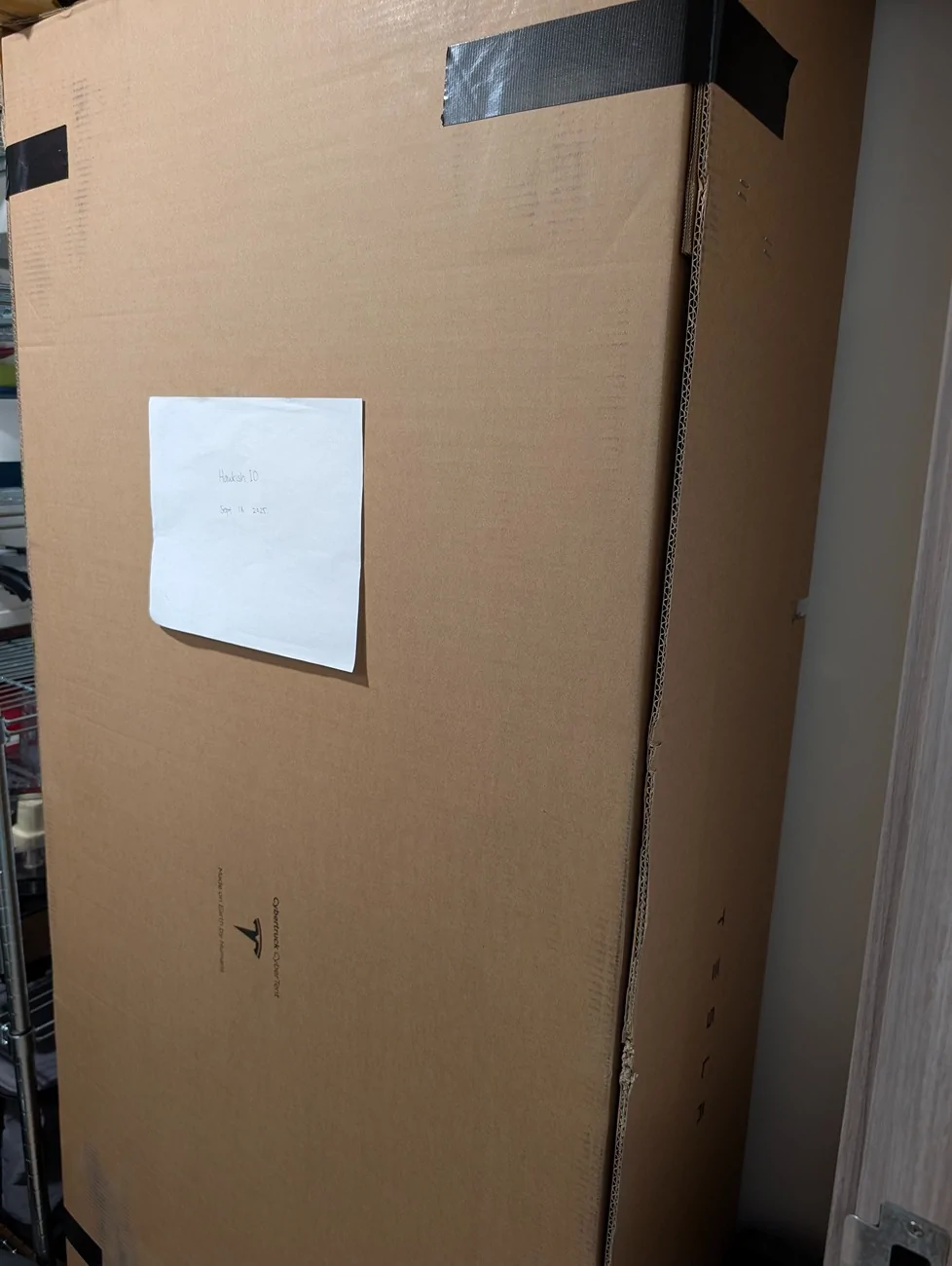 Tesla Cybertruck Brand New CyberTent + Aero Cover Wheels: Discount $500 PXL_20250918_213242285