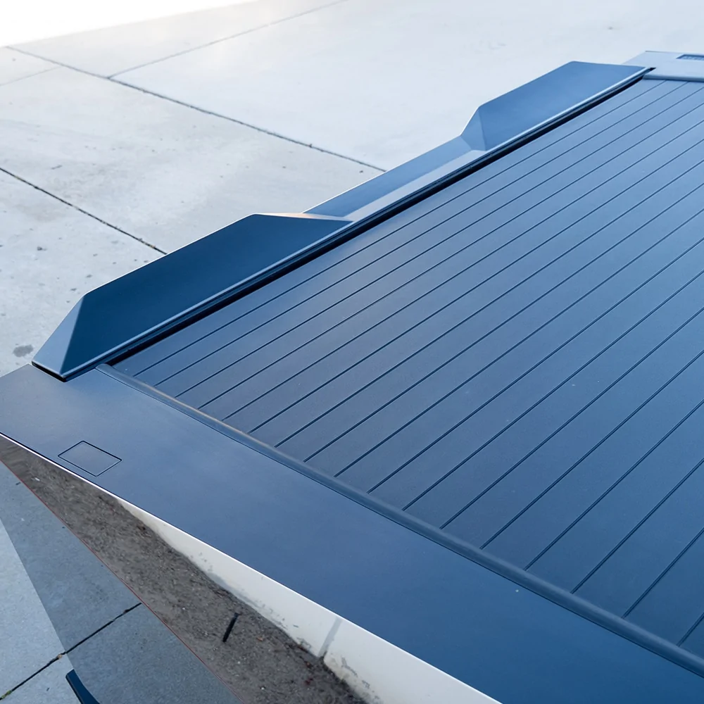 Tesla Cybertruck Need a spoiler wing for this wrap project in less than three weeks....ideas? tesla-cybertruck-tailgate-lip-wing-2-2