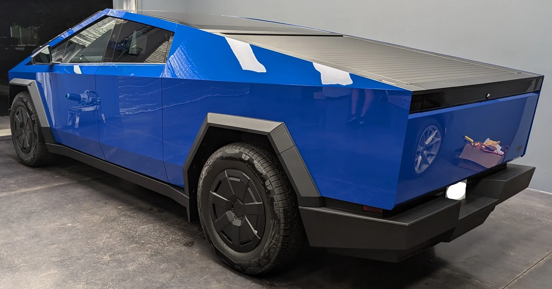Tesla Cybertruck 2024 Foundation Beast - 20k miles $88k Blue wrap 5