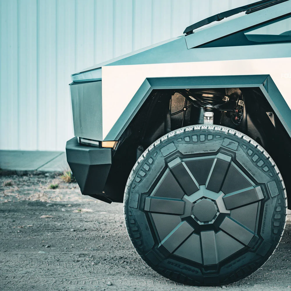 Tesla Cybertruck Looking for a mounted winch solution - ideas welcome and wanted! tesla cybertruck rubicon Xpedition Offroad heavy duty front bumper-13