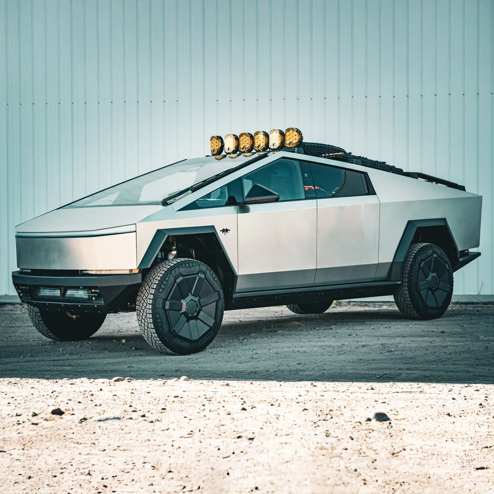 Tesla Cybertruck Looking for a mounted winch solution - ideas welcome and wanted! tesla cybertruck rubicon Xpedition Offroad heavy duty front bumper-21