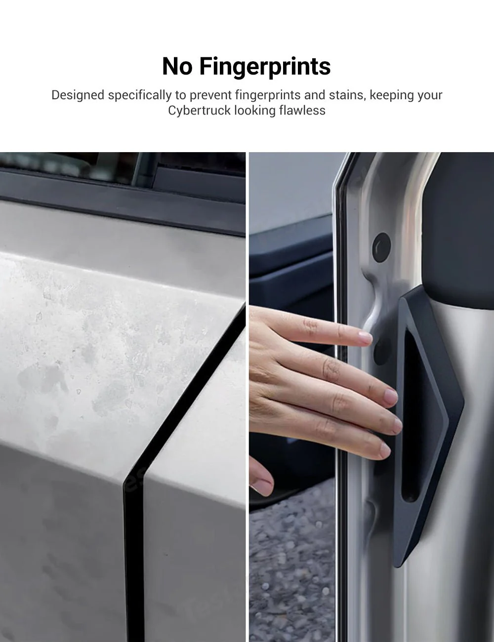Tesla Cybertruck The door handrail solution for cybertruck scratch-resistant-silicone-door-handles-for-tesla-cybertruck-608543