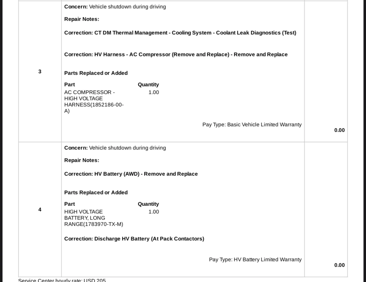 Tesla Cybertruck HVBATT_a011 Vehicle may not restart (SPOILER) it won’t IMG_6250