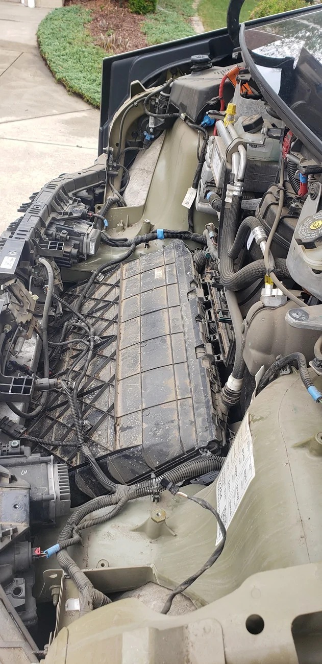 Tesla Cybertruck Overland to Arctic Ocean Ruined My Tonneau Cover (Due to Dust) Under Frunk Dust 1