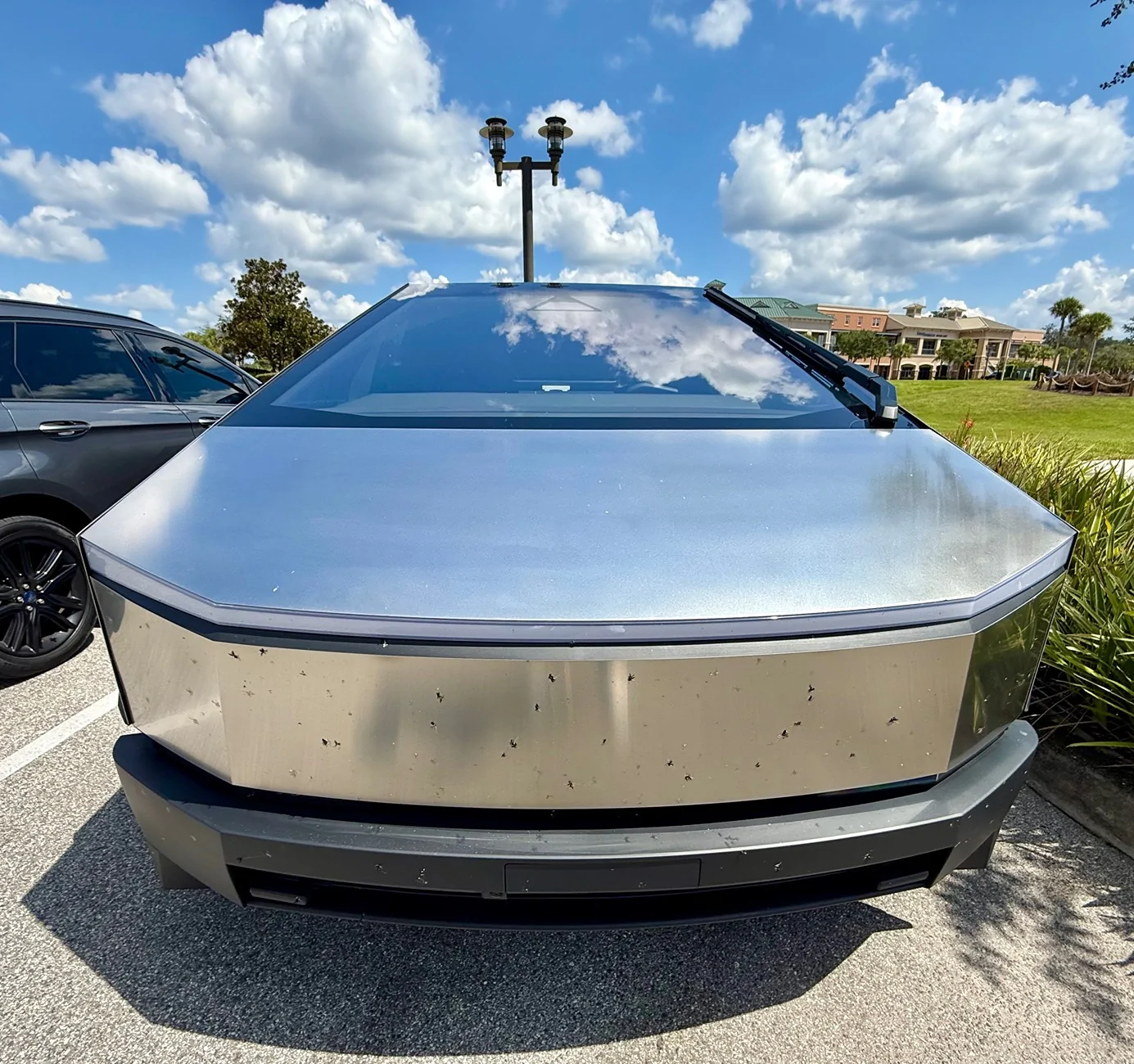 Tesla Cybertruck My 2025 Tesla CyberTruck AWD. IMG_1982