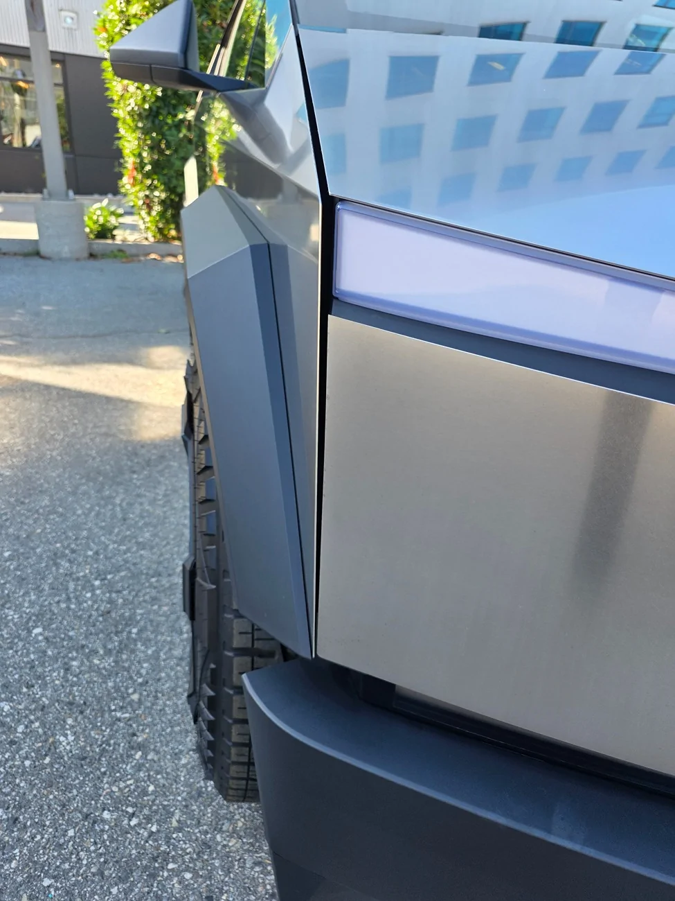 Tesla Cybertruck Last foundation series Canada - Frunk panel gaps - about to take delivery 20250918_162457