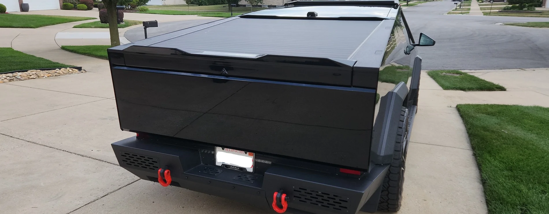 Tesla Cybertruck Anyone replace their own rear bumper cover? How difficult? 20250723_153822