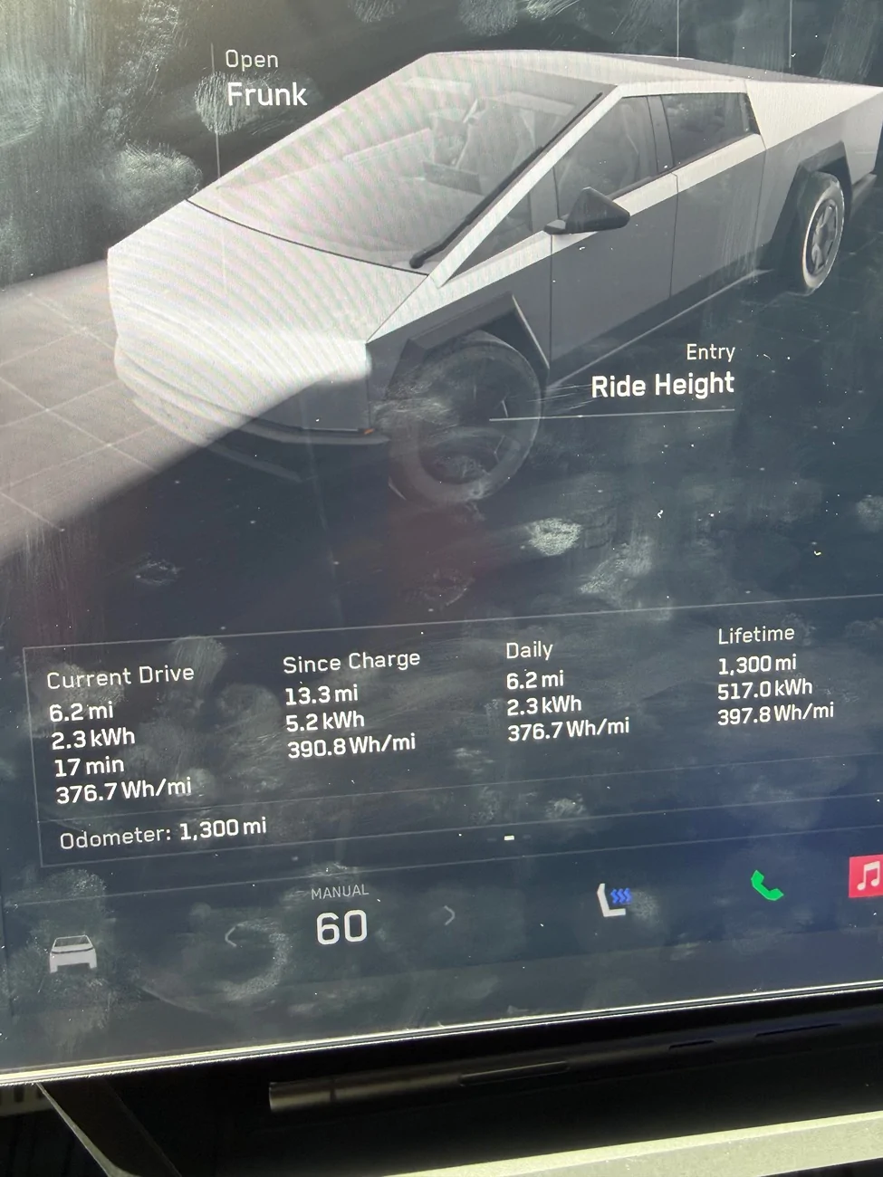 Tesla Cybertruck My 2025 Tesla CyberTruck AWD. IMG_2025