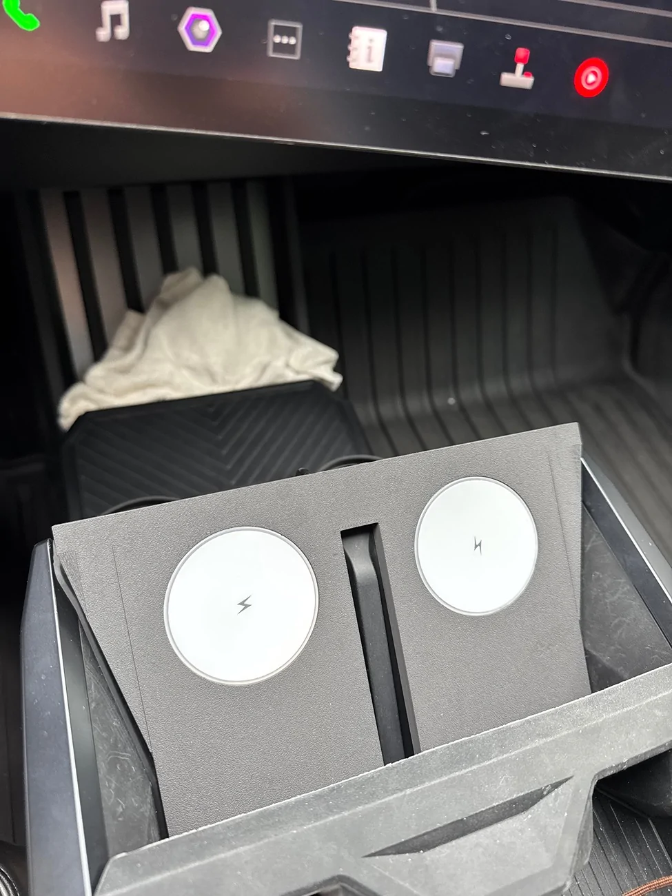 Tesla Cybertruck 3D printed MagSafe charger IMG_3034