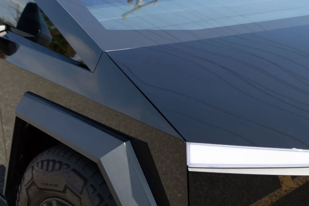 Tesla Cybertruck Pure PPF Ultra Gloss Black Cybertruck by NVA Wraps SnapInsta.to_553369893_18063786479583226_661747754102958984_n