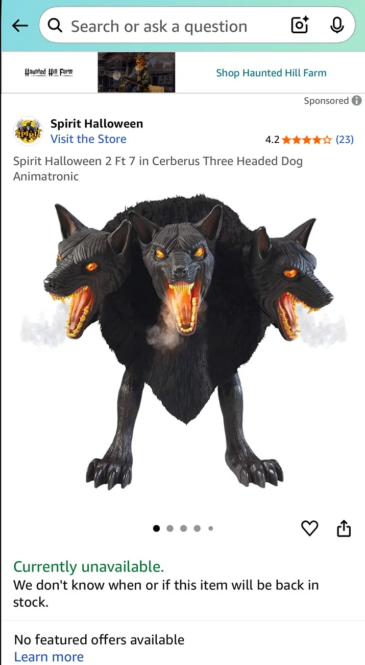 Tesla Cybertruck 📐🎃 Animatronic Cerberus in the Cyberbeast + fog - Ain't gunna be late to the Halloween game this year! IMG_6632