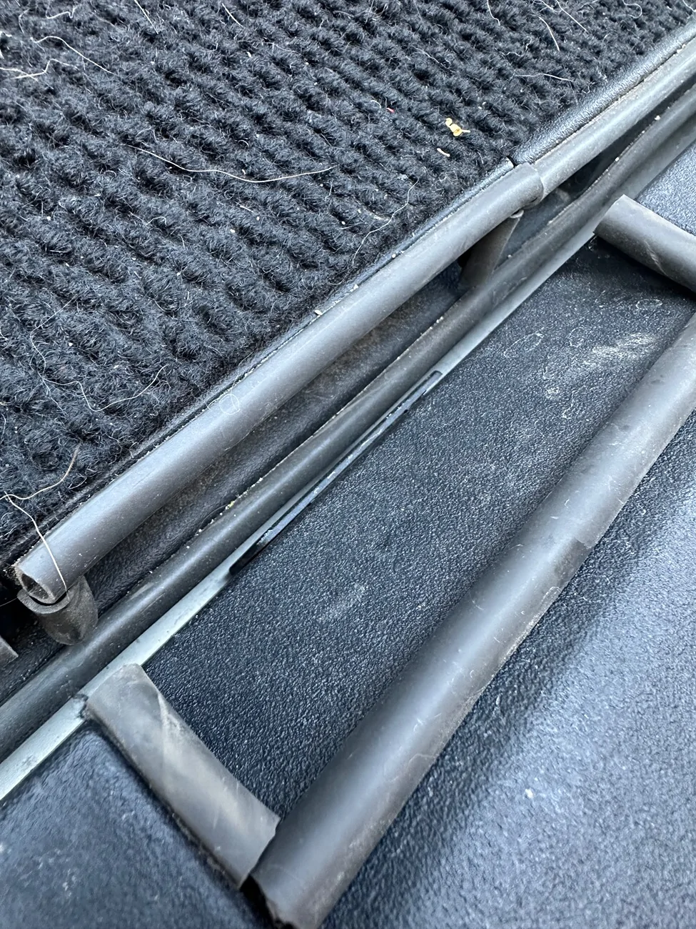 Tesla Cybertruck Protecting Tonneau from Dust on Dirt Roads IMG_3058