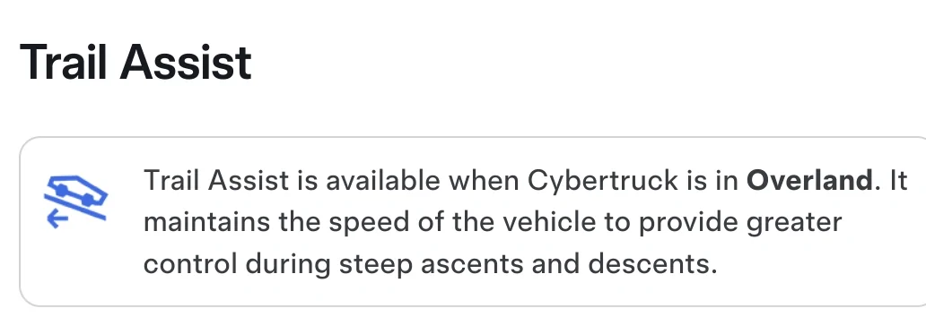 Tesla Cybertruck Trail assist incompatible with FSD? AISelect_20250926_091509_Firefox
