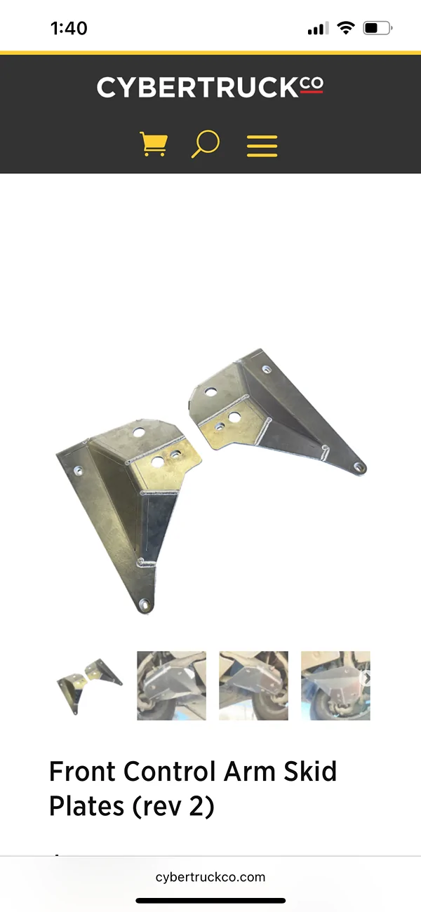Tesla Cybertruck OEM Tesla Rock Sliders + Body Armor Skidplate (Cybertruck Terrestrial Armor Package) Released IMG_4333