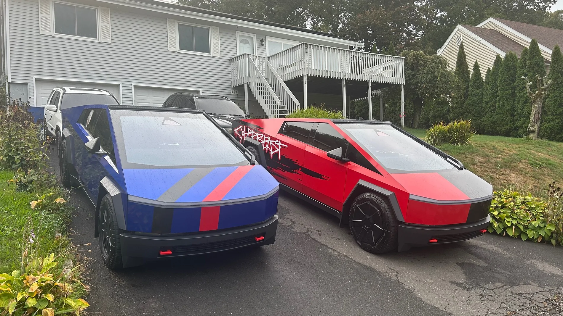 Tesla Cybertruck Drag race time from Flying H Drag Strip IMG_0495
