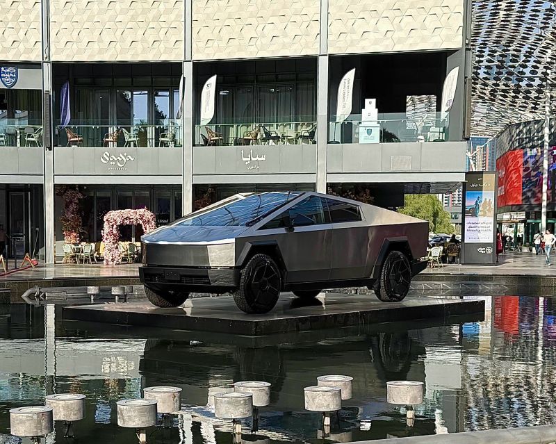 Tesla Cybertruck Cybertruck ordering starts in GCC Countries / Dubai UAE, with delivery estimates G12tv9vXoAAShM8
