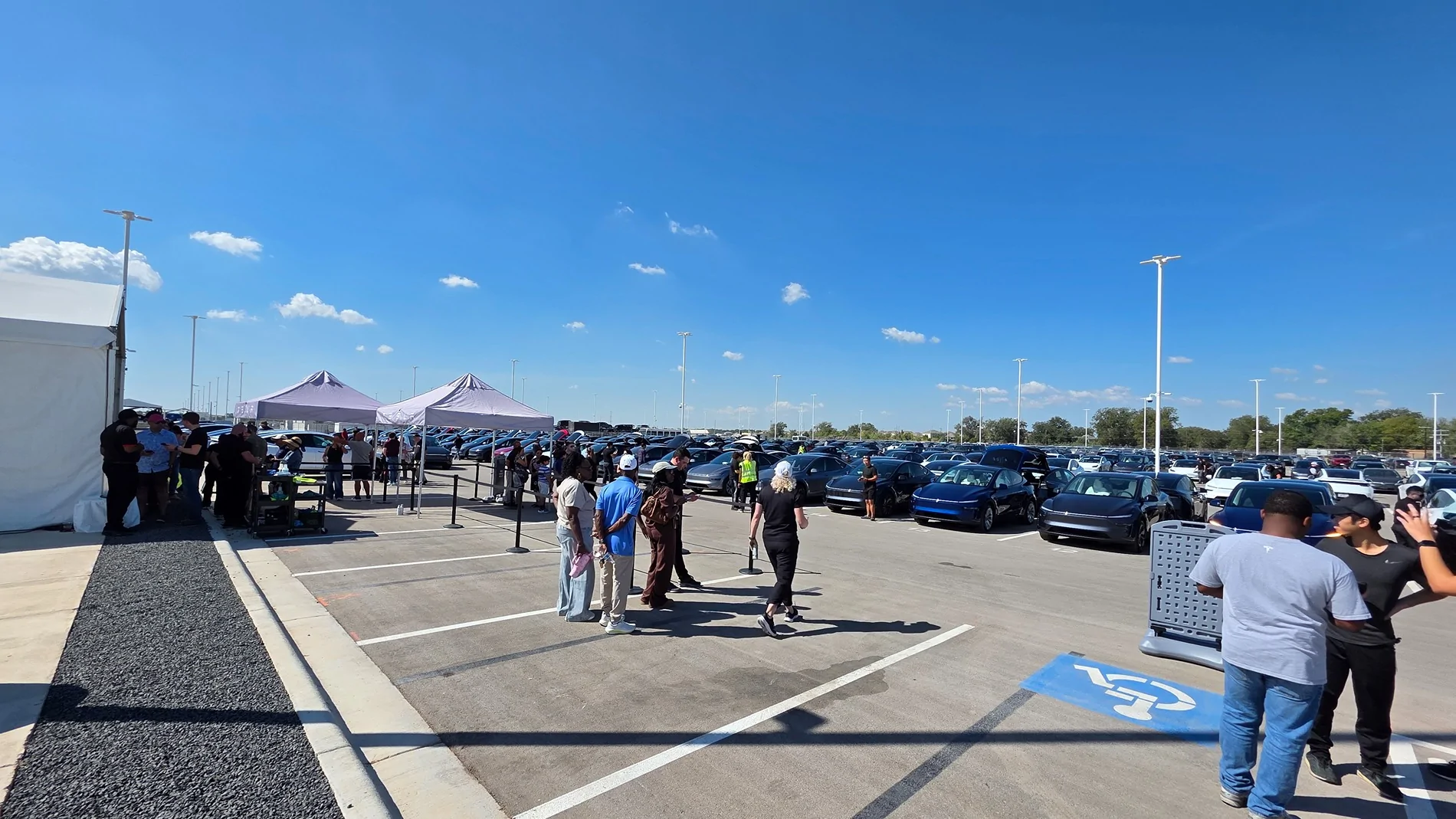 Tesla Cybertruck New customer factory delivery center coming to Giga Texas 20250927_111208