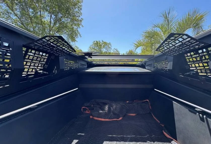 Tesla Cybertruck [URANDER NEW RELEASE] Ultra-Slim Hard Shell Queen Size Rooftop Tent – Built for Comfort, Designed for Your Cybertruck 1759110683359-zv