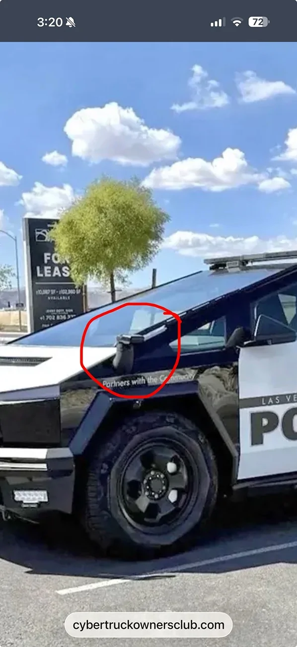 Tesla Cybertruck Las Vegas Police Cybertrucks Delivered & Placed Into Duty IMG_0203
