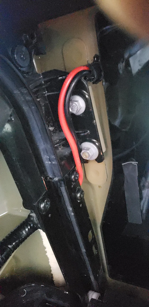 Tesla Cybertruck My EcoFlow Power Station Range Extender Solution Rear Bulkhead Cabl