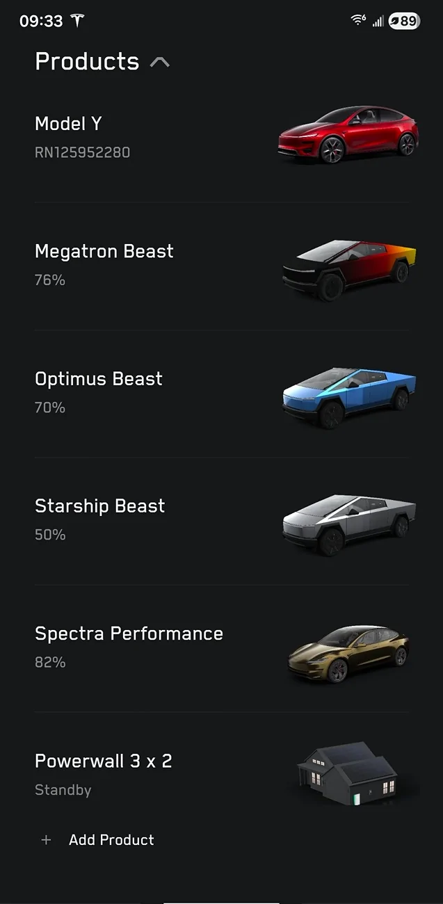 Tesla Cybertruck What Did You Name / Nickname Your Cybertruck? Screenshot_20251003_093317_Tesla