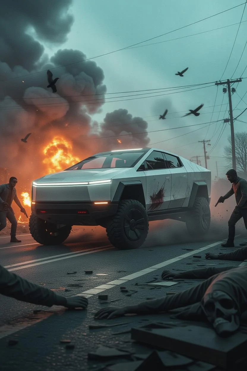 Tesla Cybertruck What Did You Name / Nickname Your Cybertruck? grok_image_xs5piuz