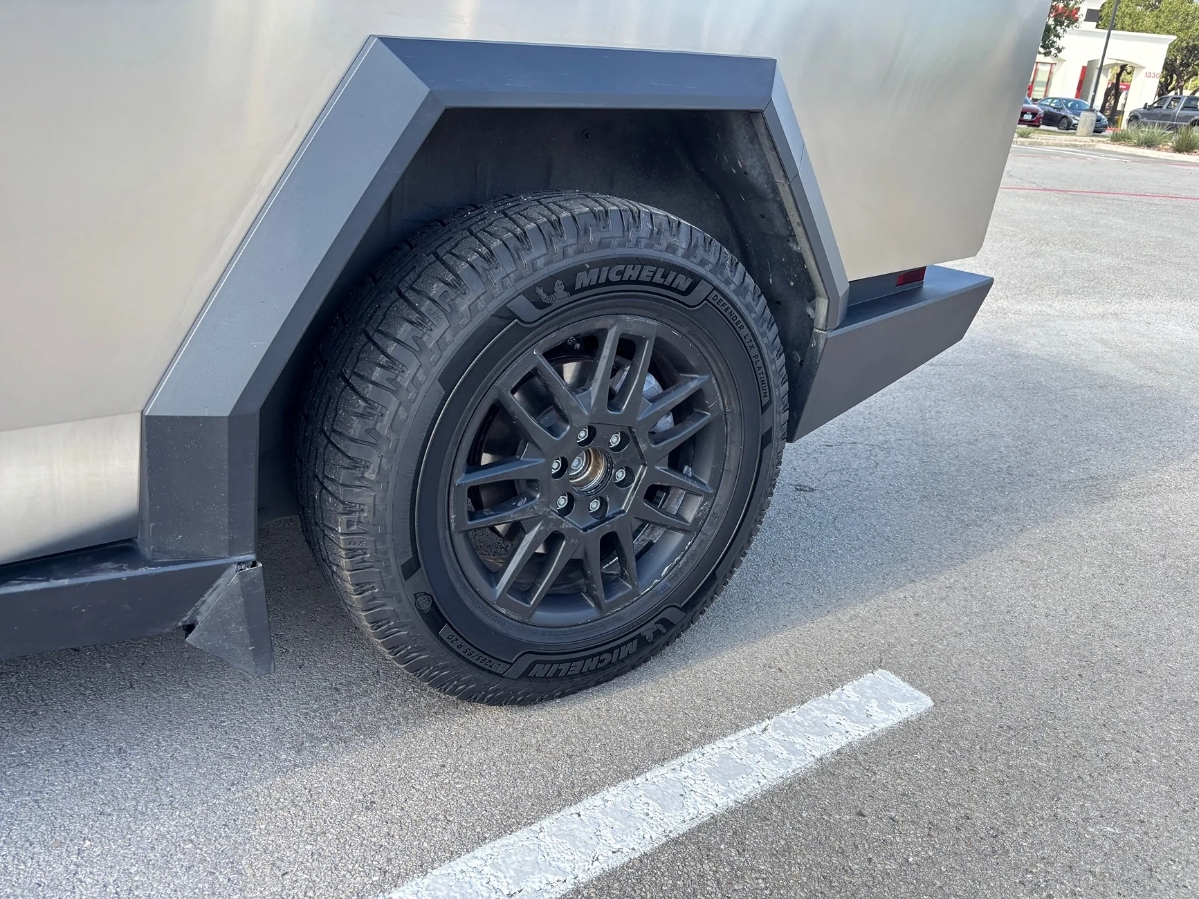 Tesla Cybertruck Review - Michelin Defender LTX Platinum Tires - Cyberbeast IMG_5578