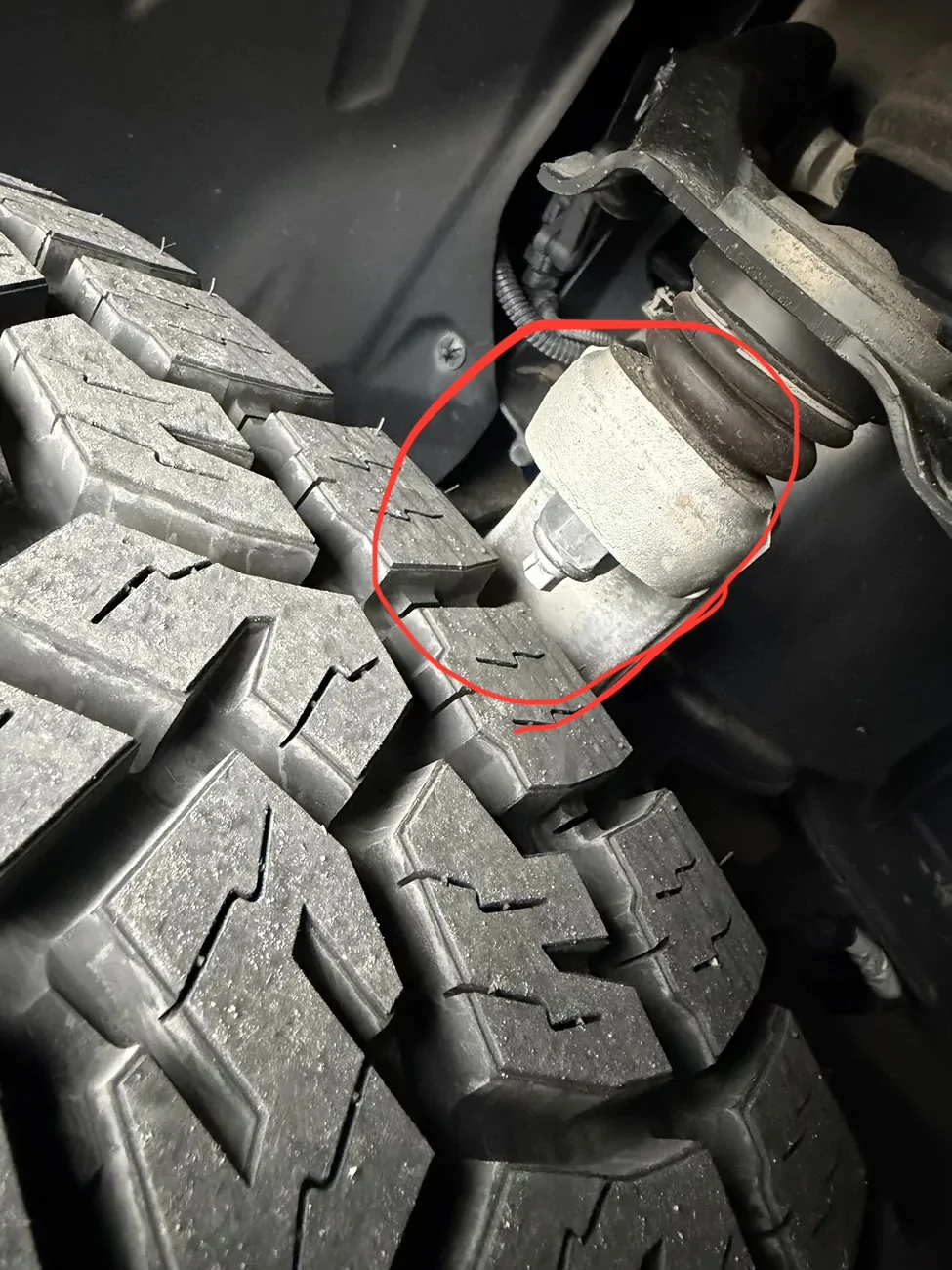 Tesla Cybertruck Toyo AT3 EV tires (285/70/r20) installed IMG_0068