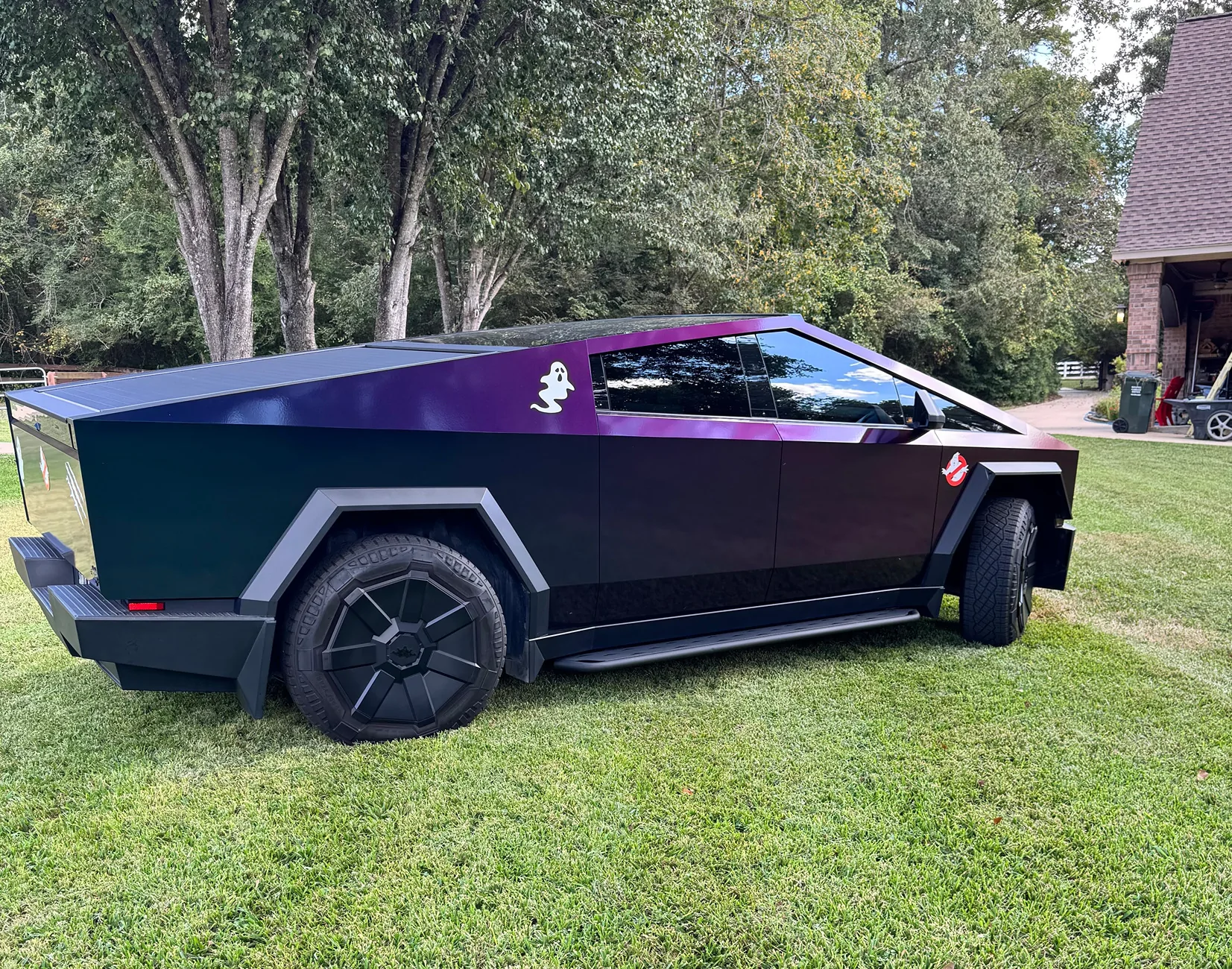 Tesla Cybertruck Halloween is in the Air - and the Beast is the best way to show it. IMG_1157
