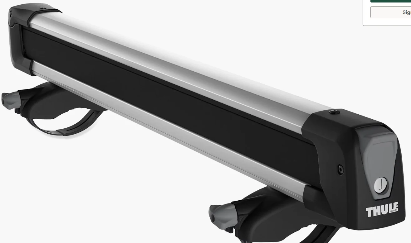 Tesla Cybertruck Turning factory crossbars into functional rack 1759942621073-zy