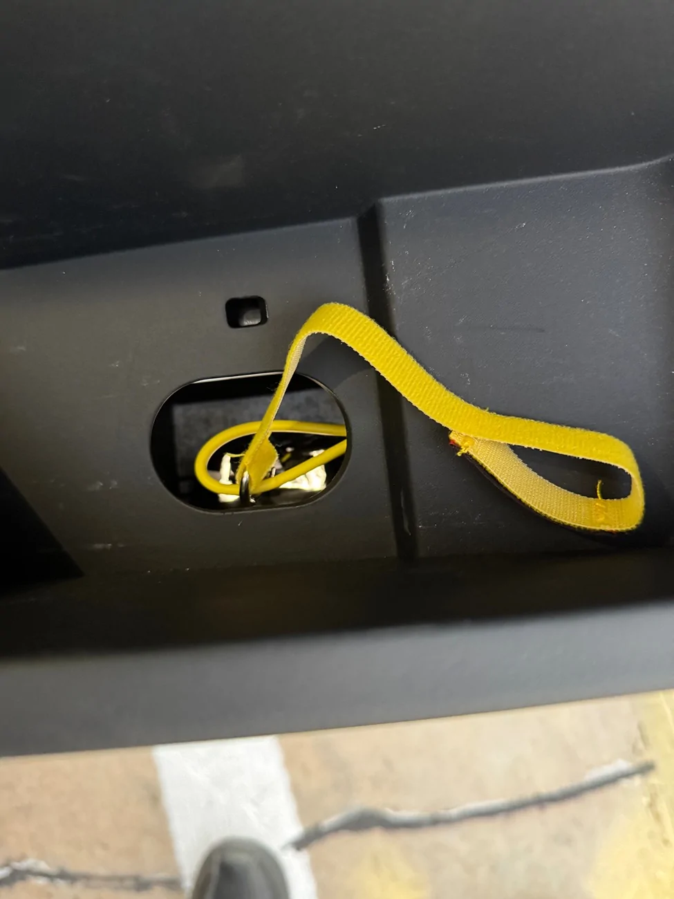 Tesla Cybertruck Emergency Exit Rear Door Release Ideas IMG_3781