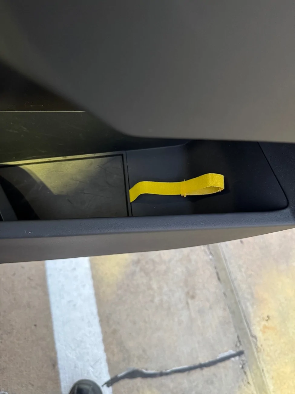 Tesla Cybertruck Emergency Exit Rear Door Release Ideas IMG_3780