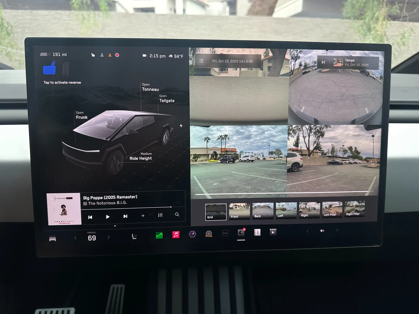 Tesla Cybertruck B-Pillar Recording (Sentry Mode and Dashcam) finally here for Cybertruck in latest update G27bpSfaQAA-PsJ