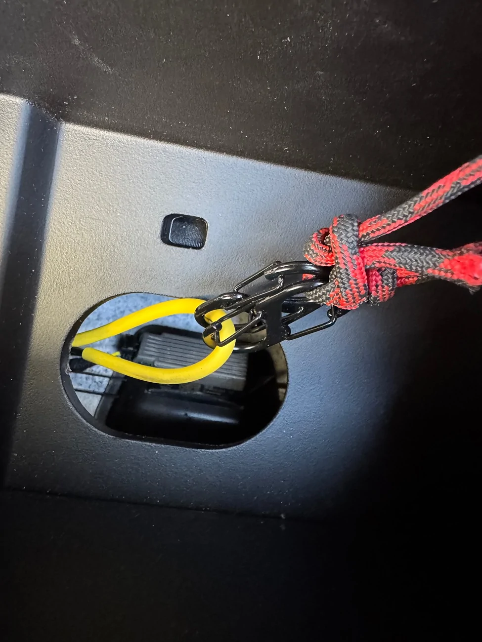 Tesla Cybertruck Emergency Exit Rear Door Release Ideas IMG_3107