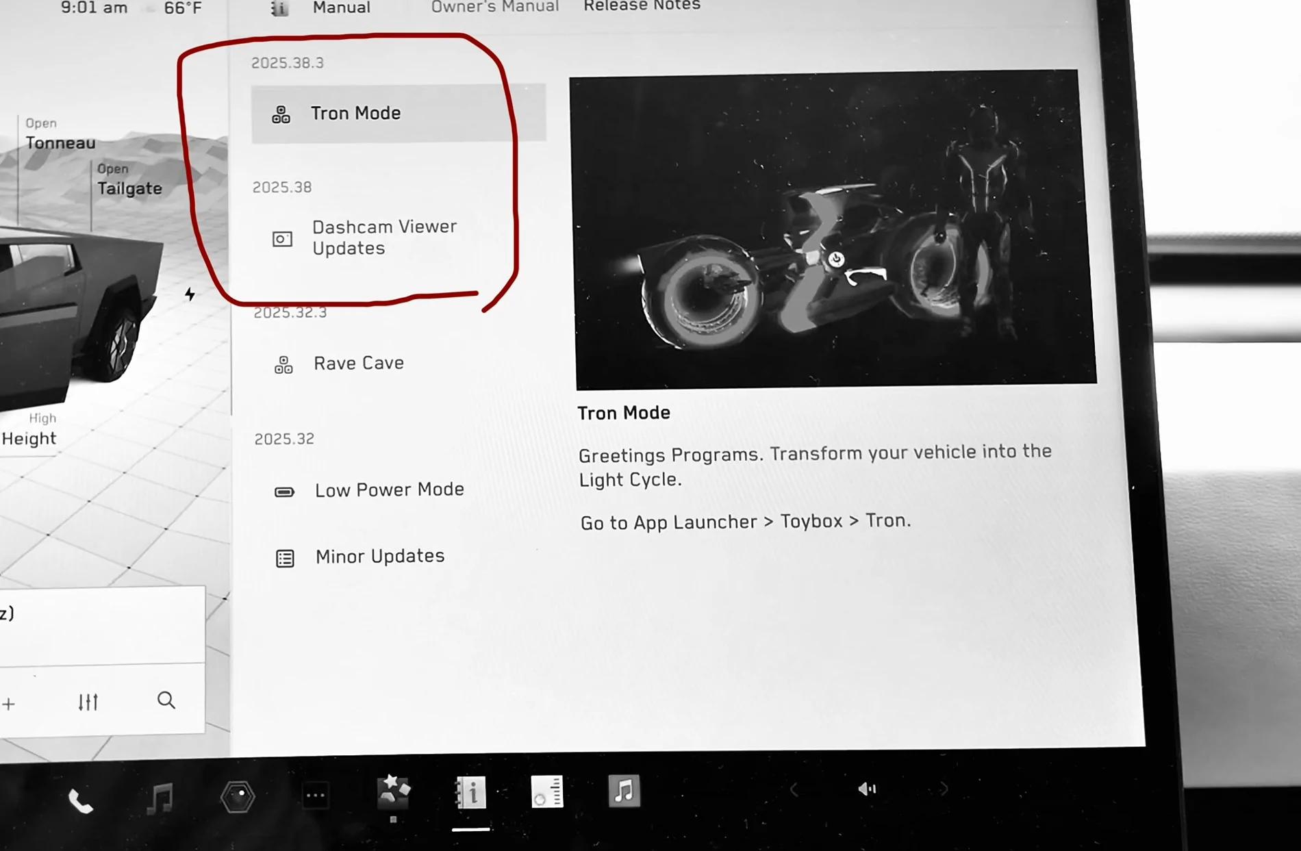 Tesla Cybertruck B-Pillar Recording (Sentry Mode and Dashcam) finally here for Cybertruck in latest update IMG_3899