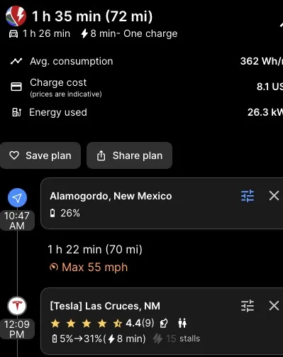 Tesla Cybertruck Possibly out of range and stuck? 1760201328233-3d