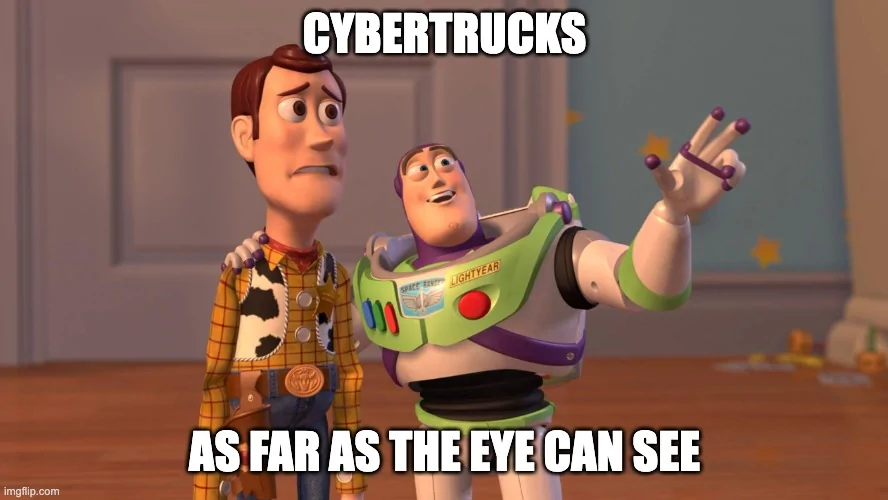 Tesla Cybertruck Starbase aka CyberTruck City now... Fleet of Cybetrucks to replace all gas work trucks a8vch4