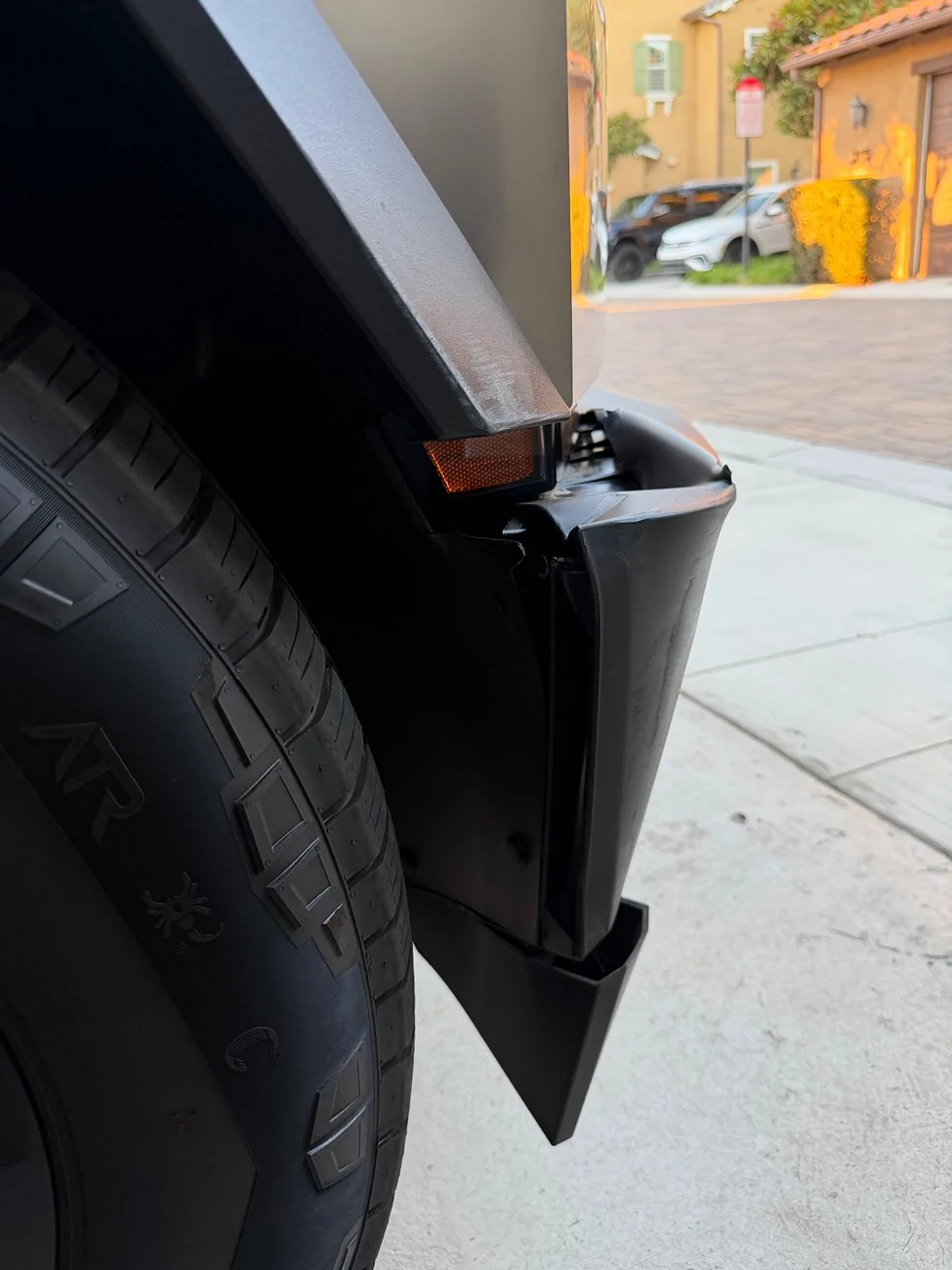 Tesla Cybertruck Bumper replacement, should I pay out pocket or use Tesla insurance? IMG_7118