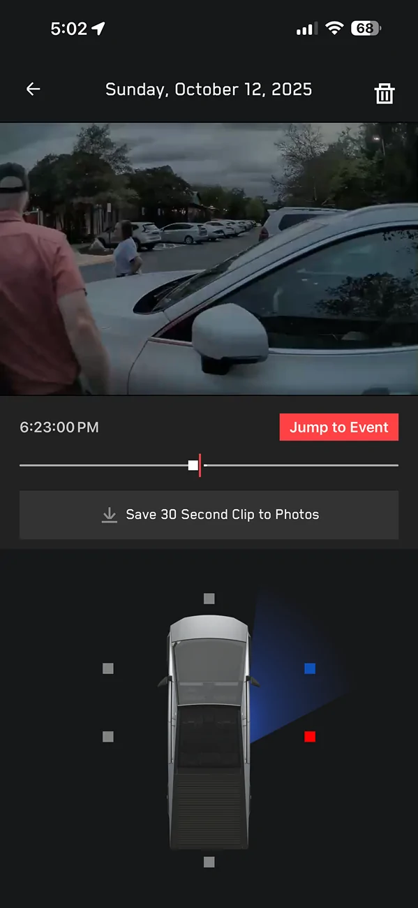 Tesla Cybertruck Update 2025.38.3 with Tron coming in hot IMG_5893