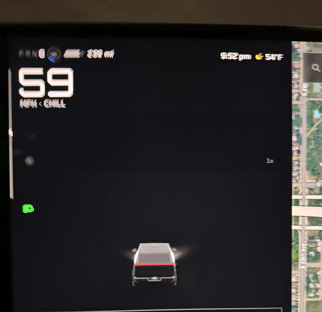 Tesla Cybertruck 2025.38.3 Issues TrafficVisuals