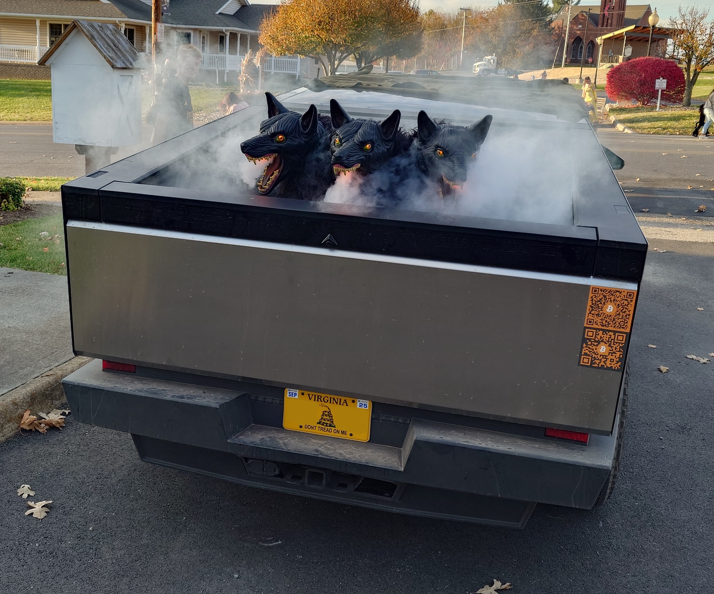 Tesla Cybertruck Halloween is in the Air - and the Beast is the best way to show it. halloween.2024.01