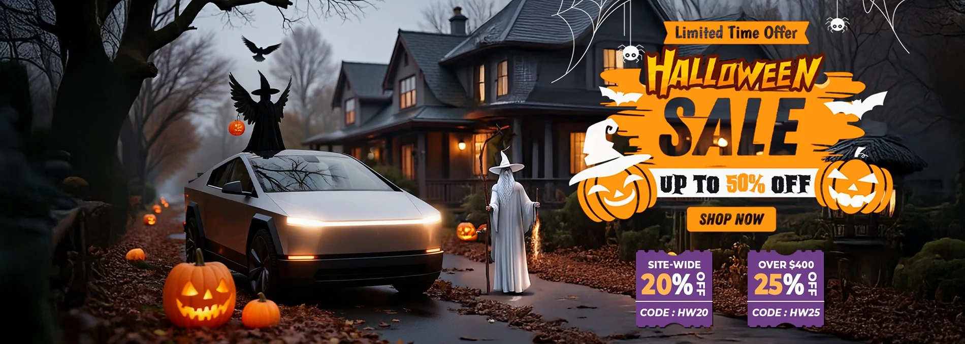 Tesla Cybertruck 🎃 Halloween Sale for Cybertruck Owners — Up to 50% OFF! 20251015135826_147_35
