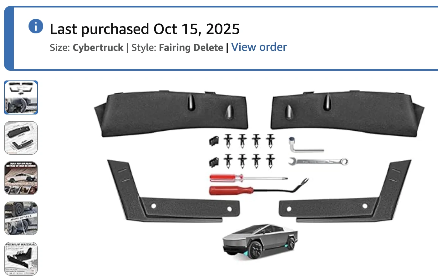 Tesla Cybertruck Cybertruck Terrestrial Armor Package Back in/out of Stock 1760661553227-8x