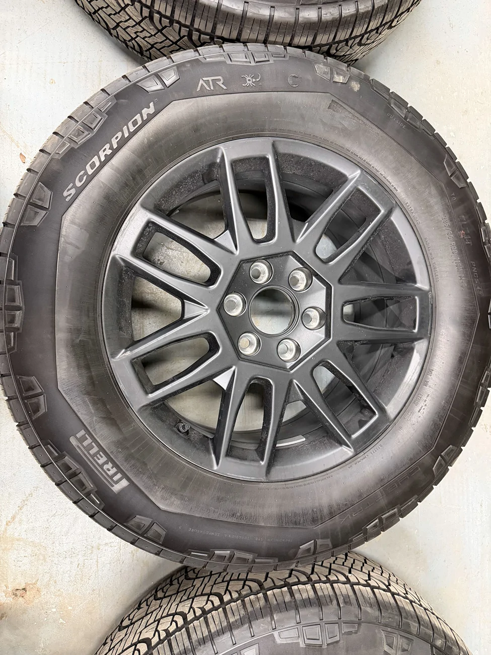Tesla Cybertruck FS 300 mile Core wheels, tires, covers + TPMS IMG_7862