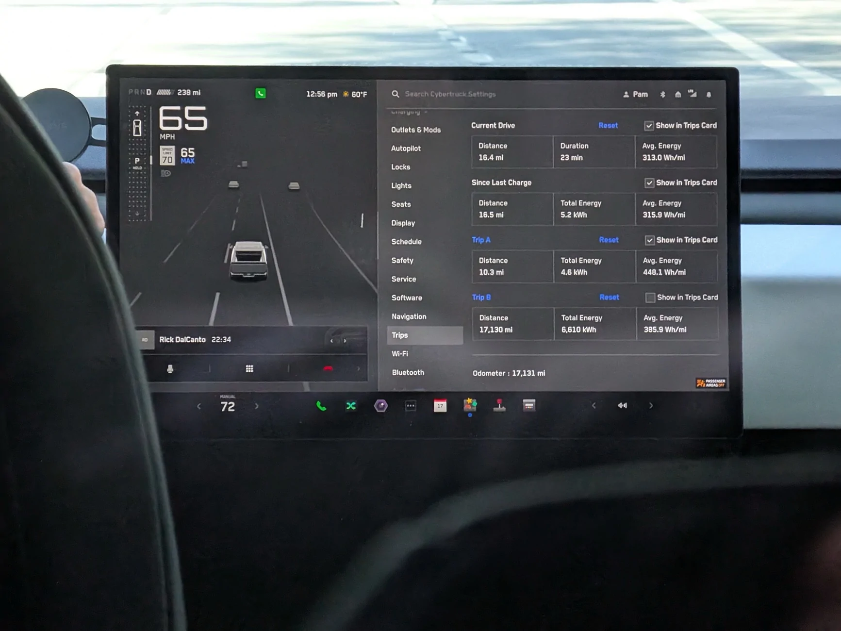 Tesla Cybertruck Preparing trailer range test with and without a wind deflector.... Image 8
