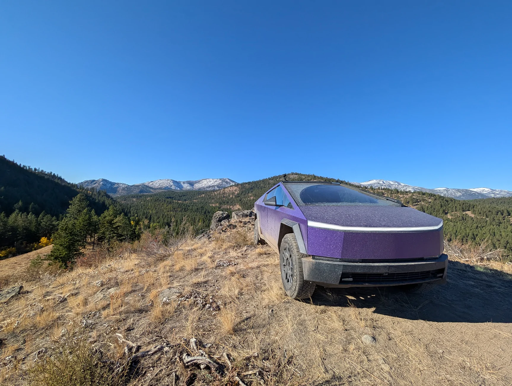 Tesla Cybertruck Cybertruck Adventure Log: Trying to Be the First (documented?) EV Through the WA-BDR PXL_20251014_172330621