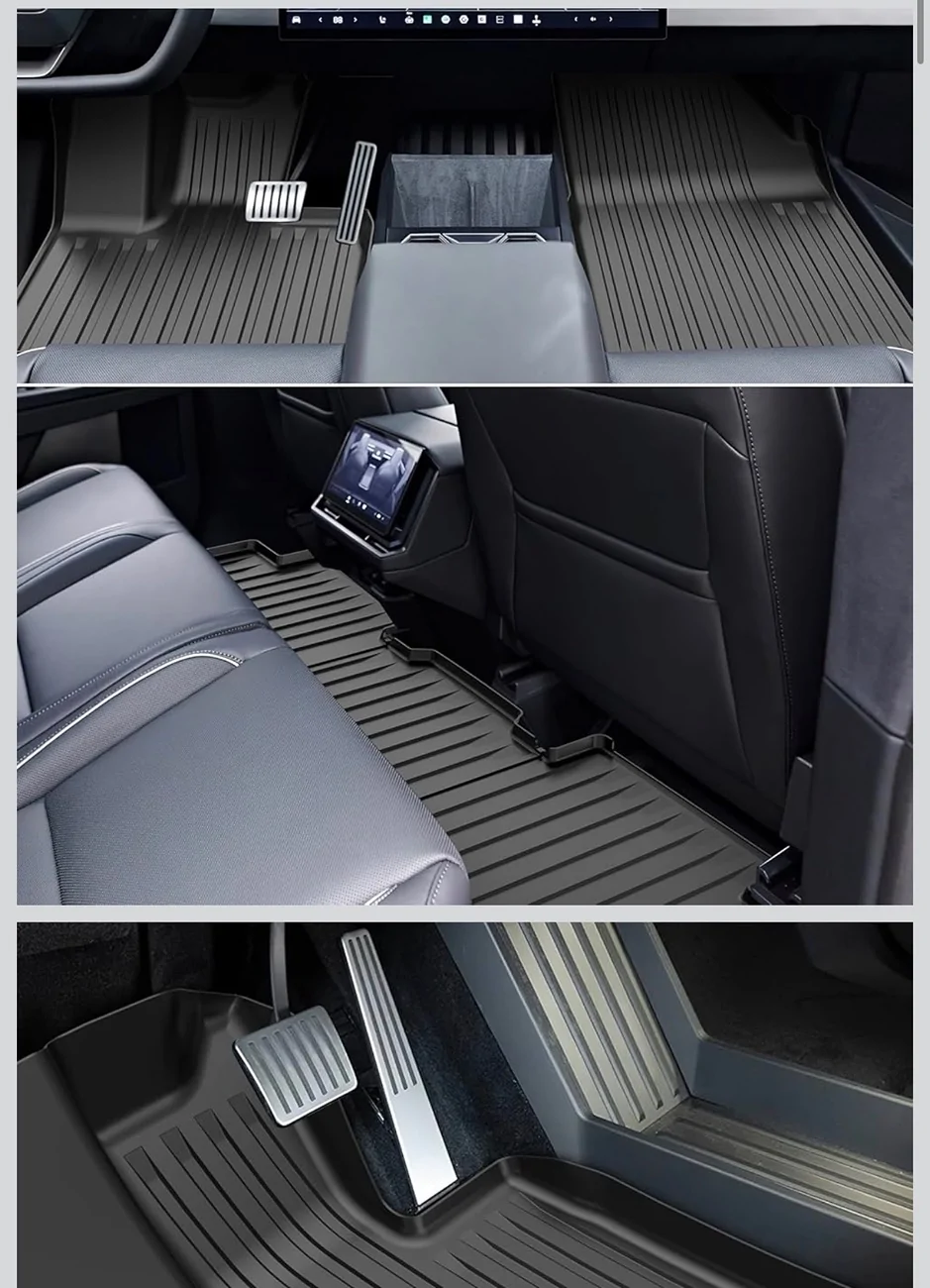 Tesla Cybertruck Free Cybertruck Rubber Floor Mats IMG_5452